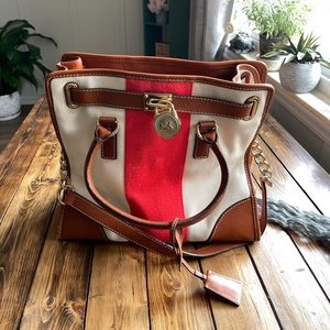 Michael Kors -Hamilton Large Canvas Tote